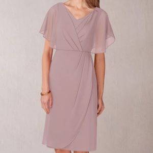 Mother of the bride dress, bridesmaid mauve dress